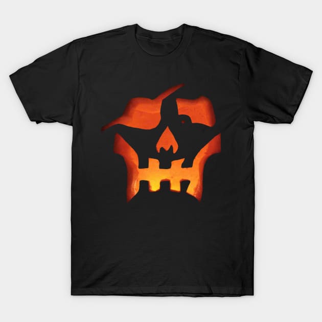 Pirate Pumpkin Carving T-Shirt by ARTWORKandBEYOND